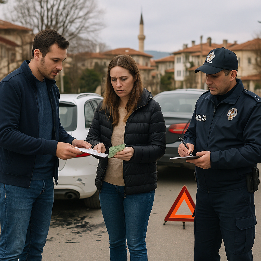 yabancı sürücülerin türkiye de kaza yapması
